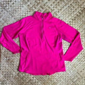 Nike dri-fit pink long sleeve with imperfections see photos